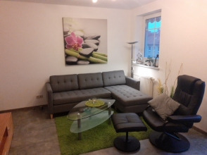 Wohnbereich mit Relaxsessel